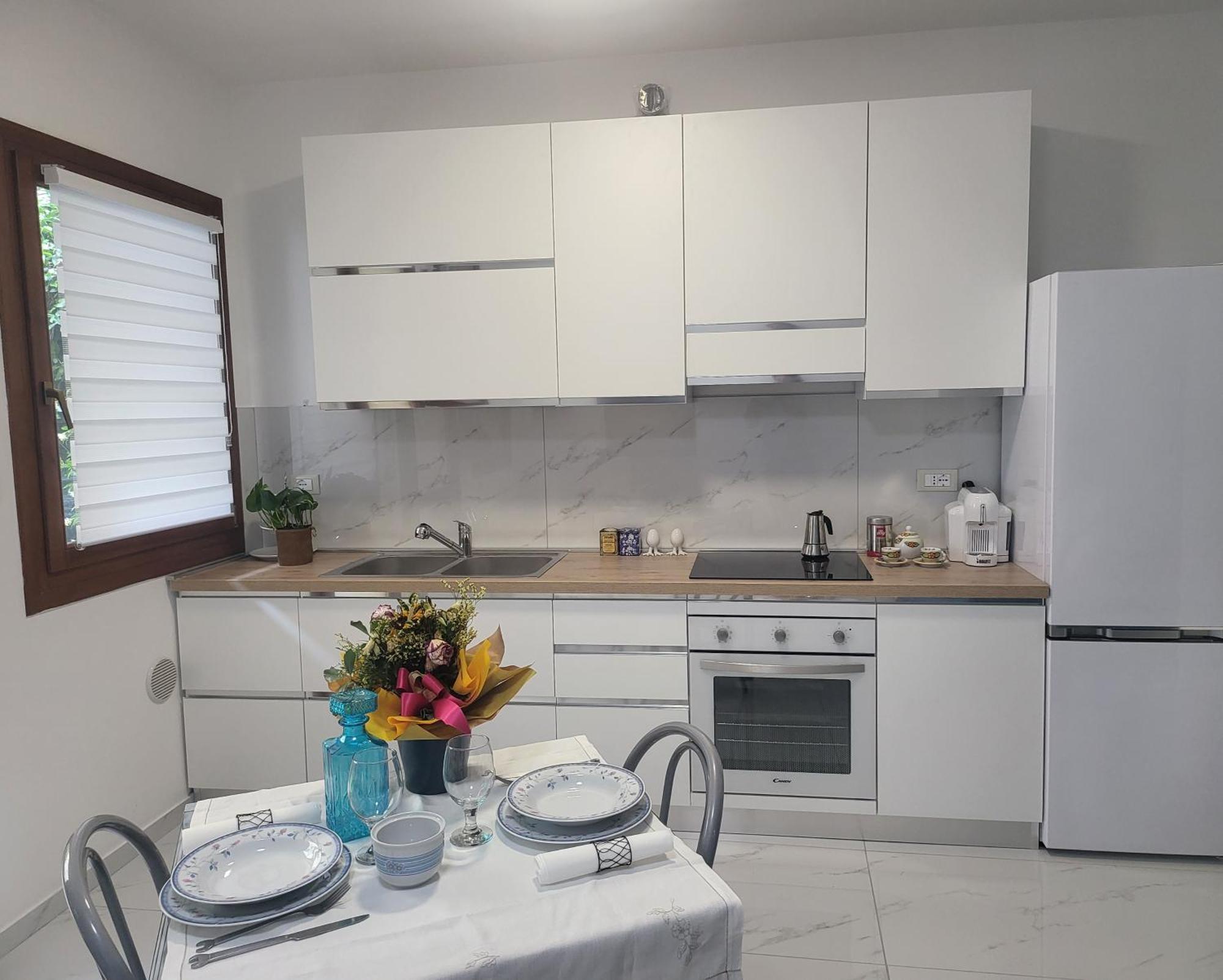 Blanc & Chic Appartamento Con Giardino Gorizia Bagian luar foto